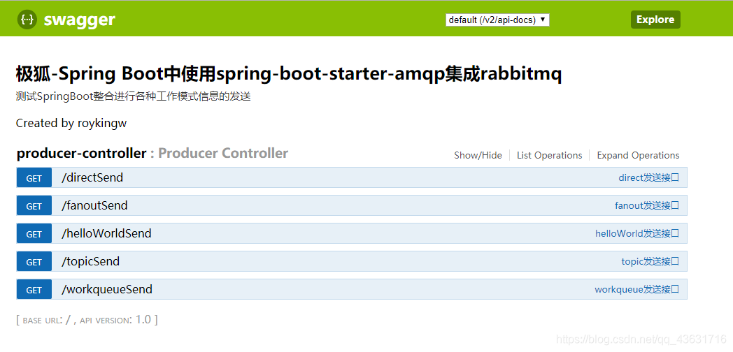 SpringBoot整合RabbitMQ的5種模式實(shí)戰(zhàn)