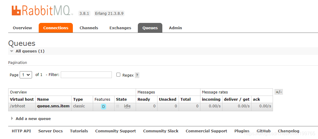 springboot整合RabbitMQ發(fā)送短信的實現(xiàn)