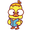 抖音魔性小黃鴨動態表情包高清無水印分享