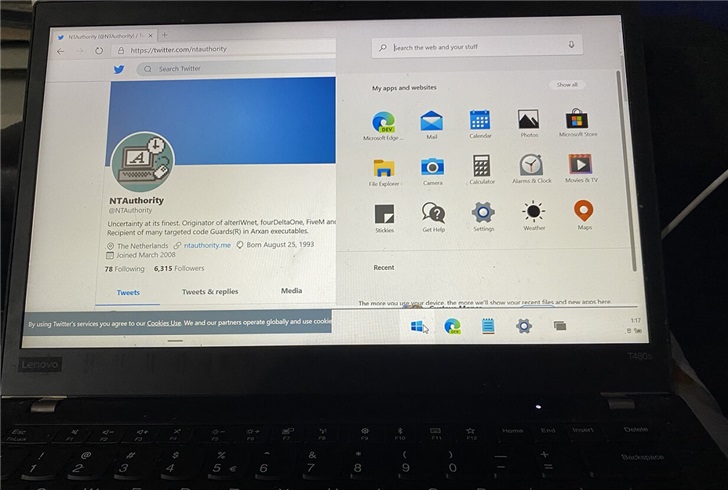 Windows 10X新版本裝配單屏筆記本 不能替代win10