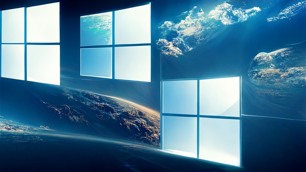 Windows12新畫面展示 由ai工具預測生成的