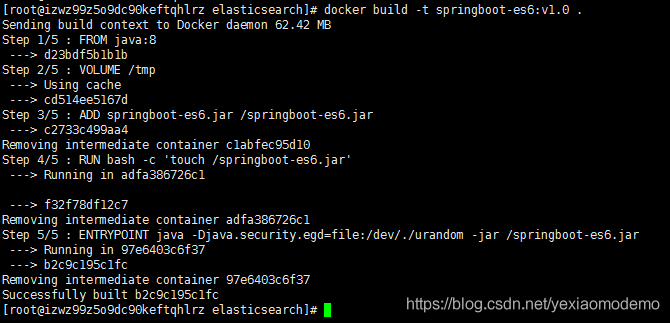Docker運行springboot項目的實現