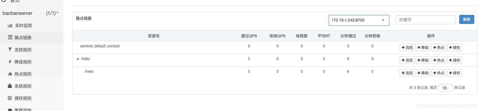 詳解Springboot集成sentinel實(shí)現(xiàn)接口限流入門