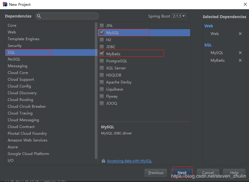 IDEA創(chuàng)建springboot + mybatis項目全過程(步驟詳解)