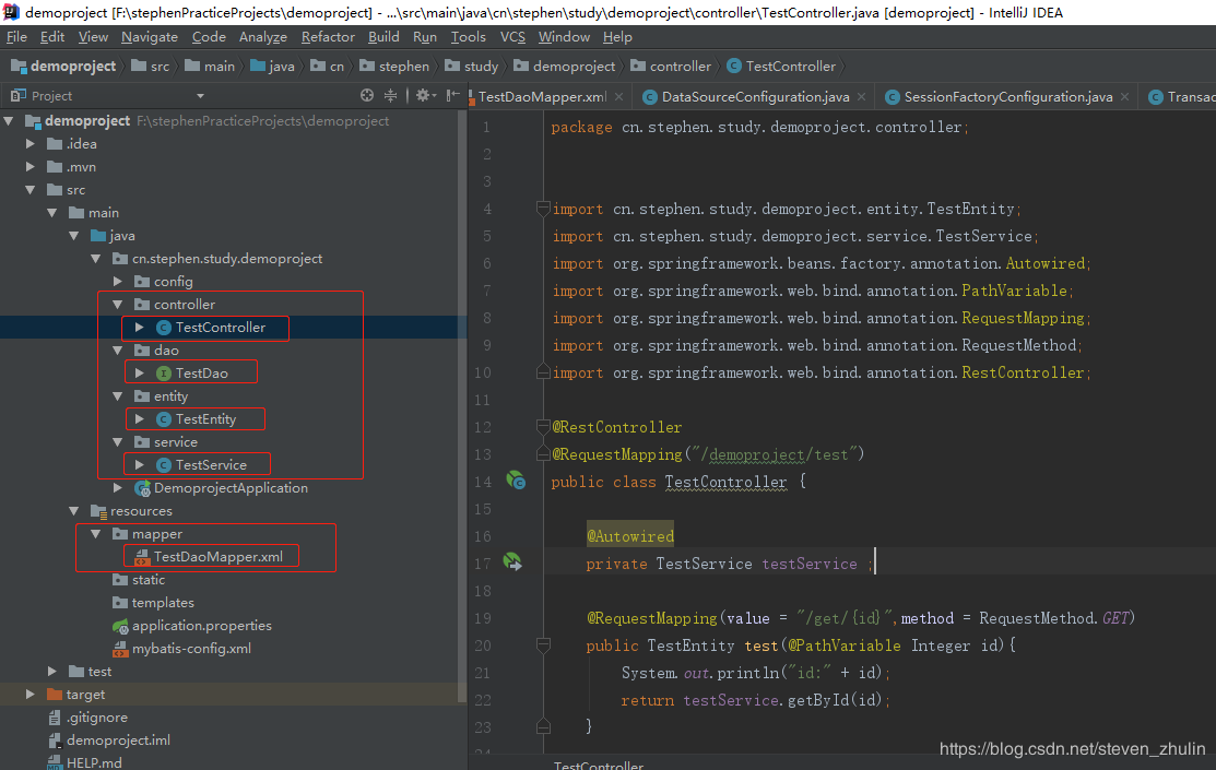 IDEA創(chuàng)建springboot + mybatis項目全過程(步驟詳解)