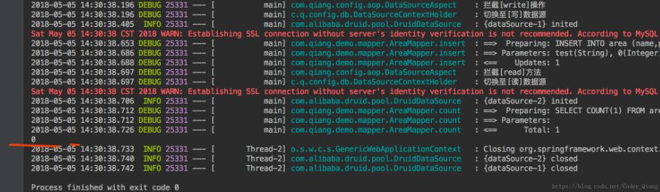 使用springboot aop來(lái)實(shí)現(xiàn)讀寫(xiě)分離和事物配置
