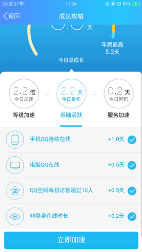 QQ等級加速新規(guī)是什么 qq空間每日訪客超過10人加0.5天真的嗎