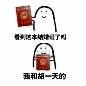 【抖音看見這本結婚證了嗎我和xxx的表情包】高清無水印分享