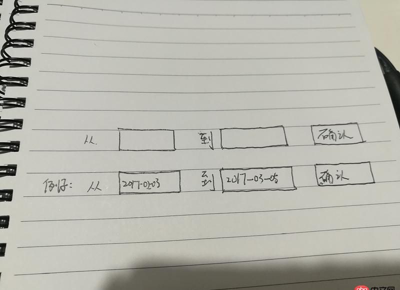 javascript - 用表單提交兩個(gè)時(shí)間段請(qǐng)求后臺(tái)返回對(duì)應(yīng)數(shù)據(jù)時(shí)出現(xiàn)的一些問題！