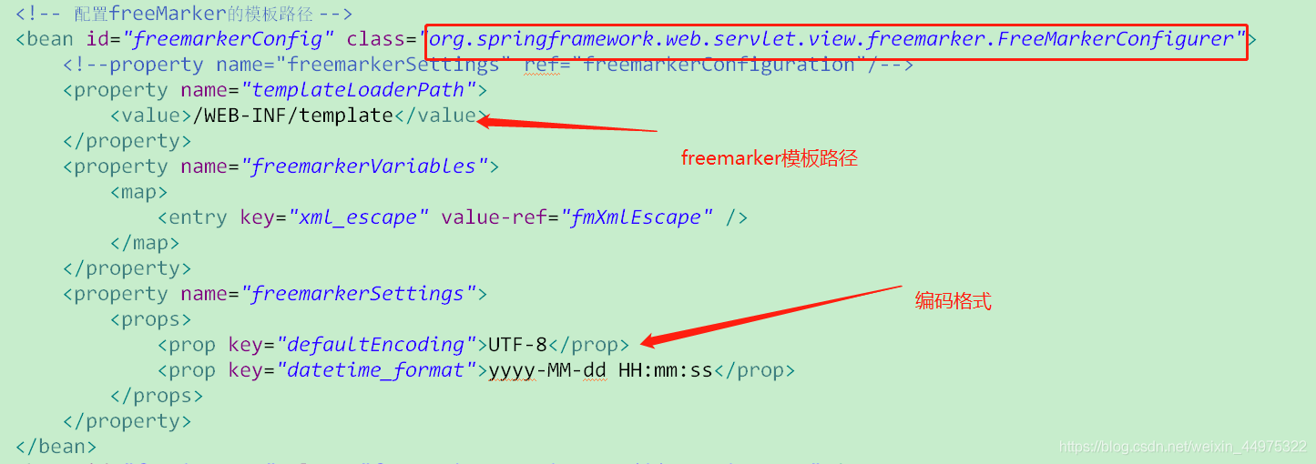 spring boot加載freemarker模板路徑的方法