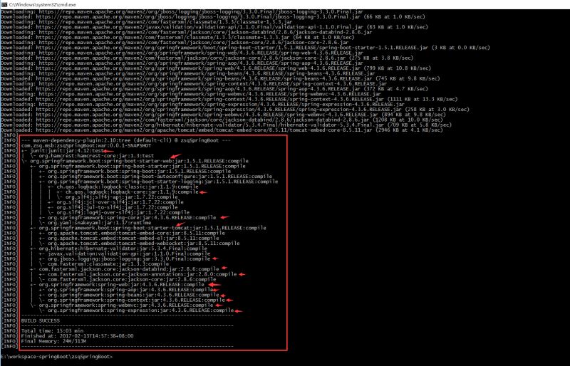 使用Spring Boot搭建Java web項目及開發過程圖文詳解