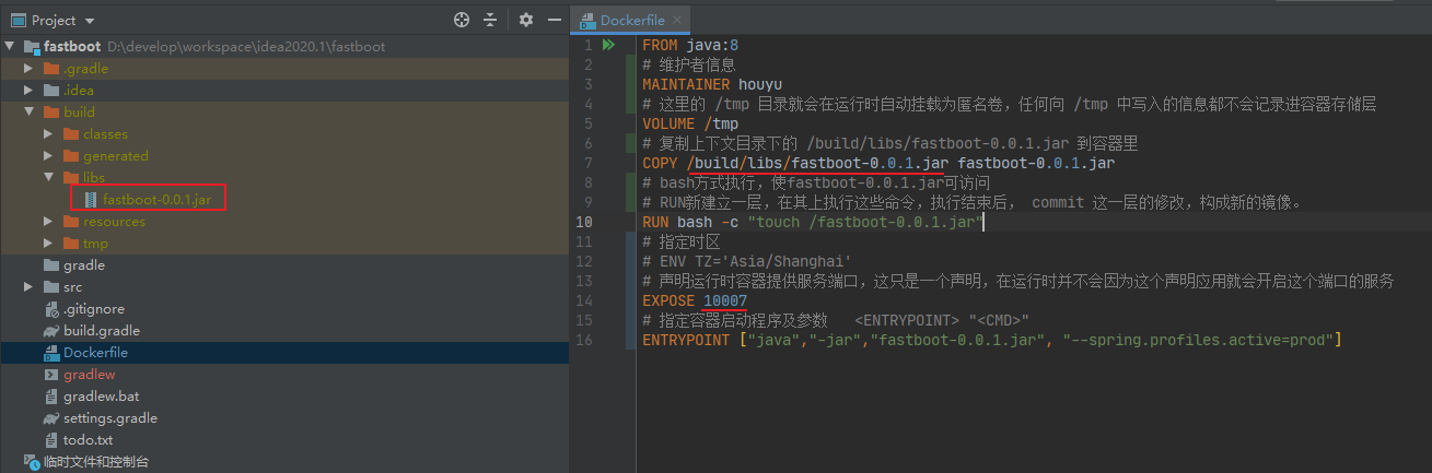 淺析SpringBoot打包上傳到docker并實(shí)現(xiàn)多實(shí)例部署(IDEA版)