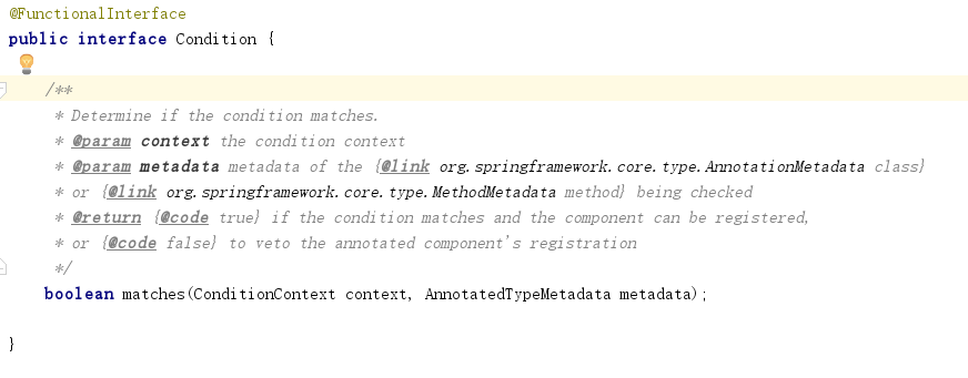 Spring Boot conditional注解用法詳解