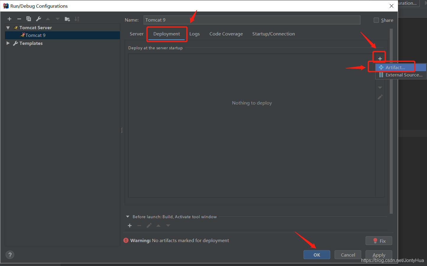 如何在IntelliJ IDEA 2018上配置Tomcat并運(yùn)行第一個JavaWeb項(xiàng)目