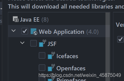 2020新版idea創建項目沒有javaEE 沒有Web選項的完美解決方法
