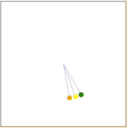 JavaScript實現沿五角星形線擺動的小圓實例詳解