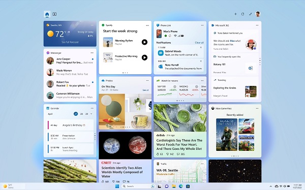 Win11推送2月重磅更新 任務欄增加ai聊天功能