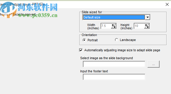 Okdo Xls to Ppt Converter將表格轉(zhuǎn)換為PPT的方法