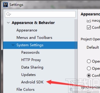 IntelliJ IDEA設(shè)置Android sdk路徑的方法