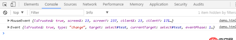 javascript - 請指條明路，angular的$event，在select中卻是undefined？