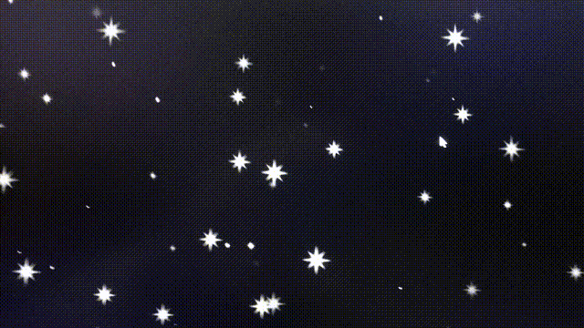 js實現星星閃特效