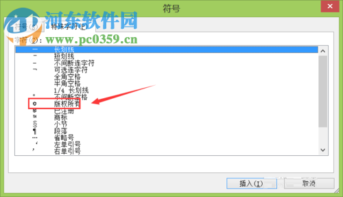 excel中輸入版權符號的方法