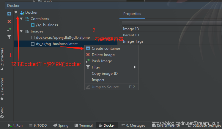 idea集合docker實現(xiàn)鏡像打包一鍵部署