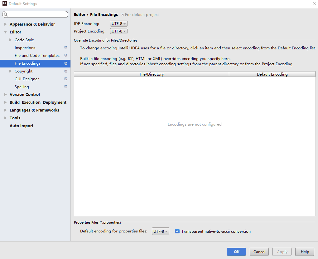 IntelliJ IDEA 統(tǒng)一設(shè)置編碼為utf-8編碼的實現(xiàn)