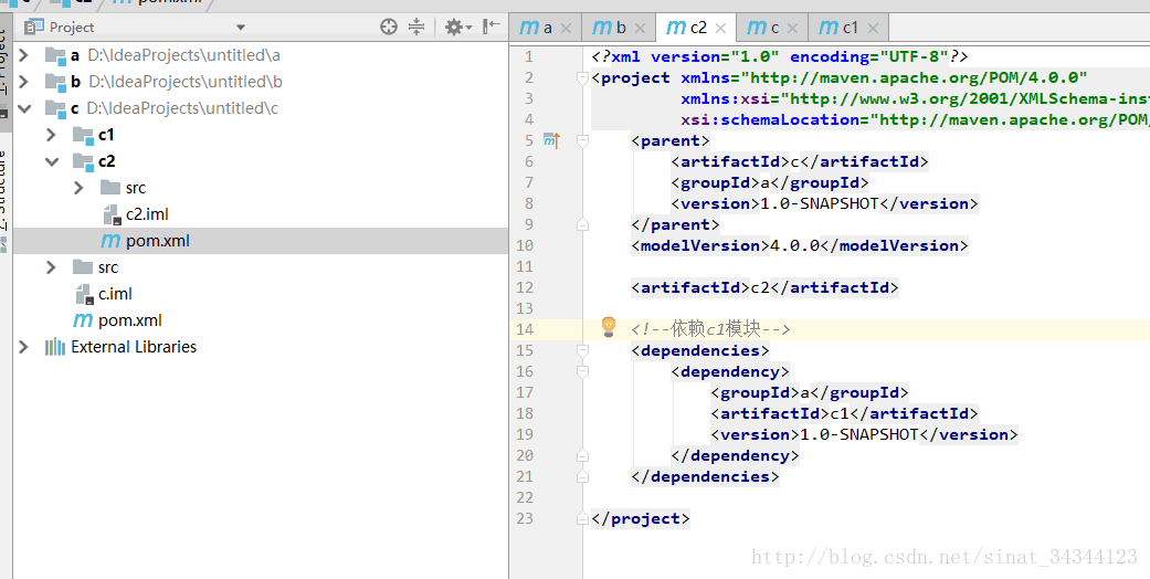 IntelliJ IDEA 構(gòu)建maven多模塊工程項目(詳細多圖)