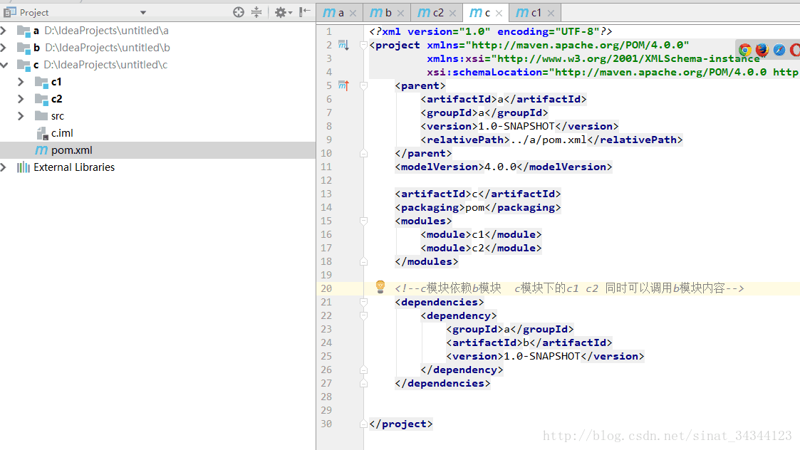 IntelliJ IDEA 構(gòu)建maven多模塊工程項目(詳細多圖)