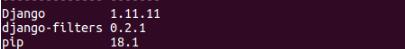 解決導入django_filters不成功問題No module named 