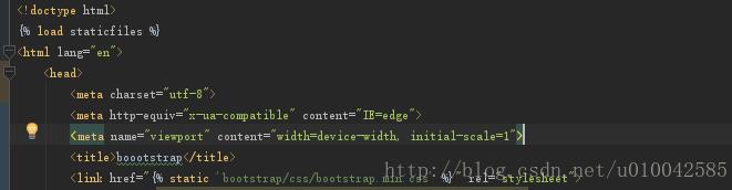 Django添加bootstrap框架時無法加載靜態文件的解決方式