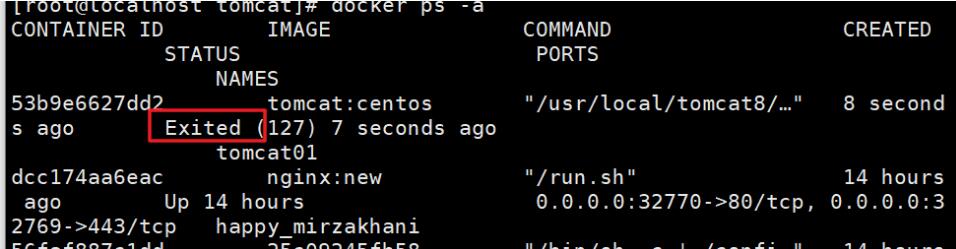 解決docker run后容器出現(xiàn)Exited (0)情況的問題