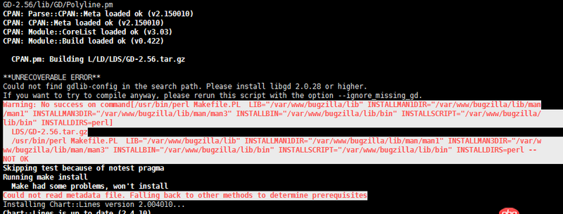 apache - ubuntu環境下安裝bugzilla，執行成功，但是訪問時候出現404 not found