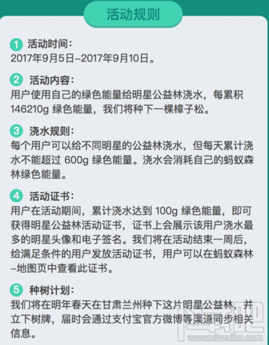 螞蟻森林怎么給明星澆水?螞蟻森林給明星澆水方法教程