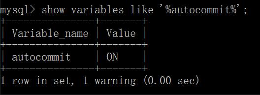 MySQL 事務(wù)autocommit自動提交操作