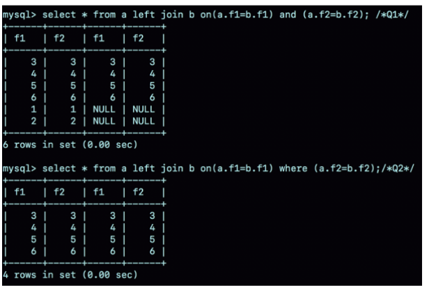 Mysql join聯(lián)表及id自增實(shí)例解析