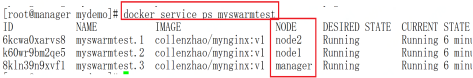 Docker Swarm實現(xiàn)服務的滾動更新的示例代碼