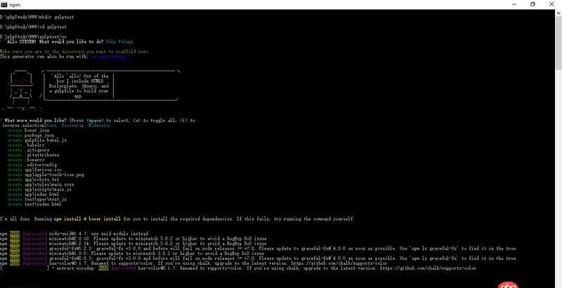 node.js - NPM安裝包時(shí)有些情況會(huì)爆出一些的警告/報(bào)錯(cuò)信息怎么判斷是否可以忽略？