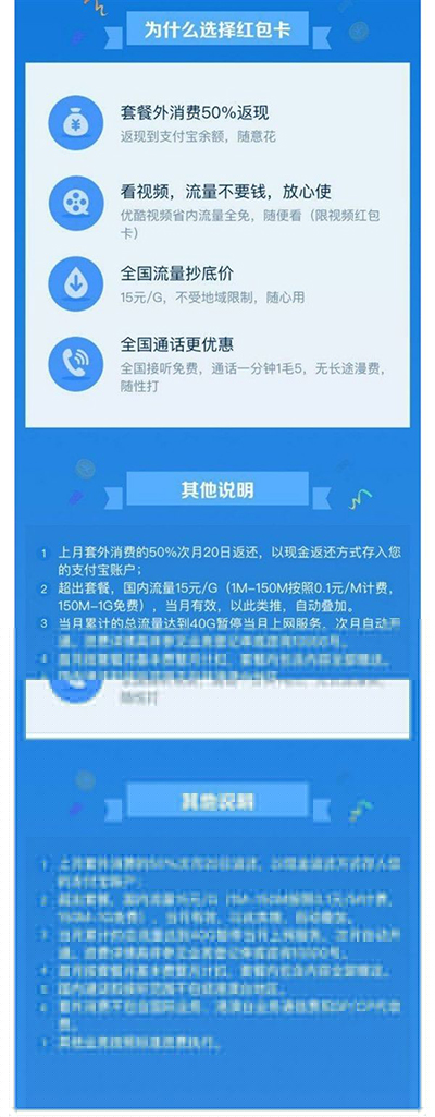 螞蟻紅包卡怎么樣?螞蟻紅包卡資費詳情說明