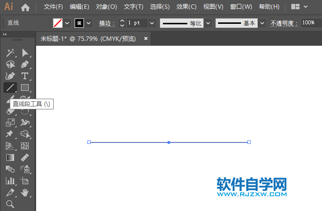 ai怎么加寬不種的線寬