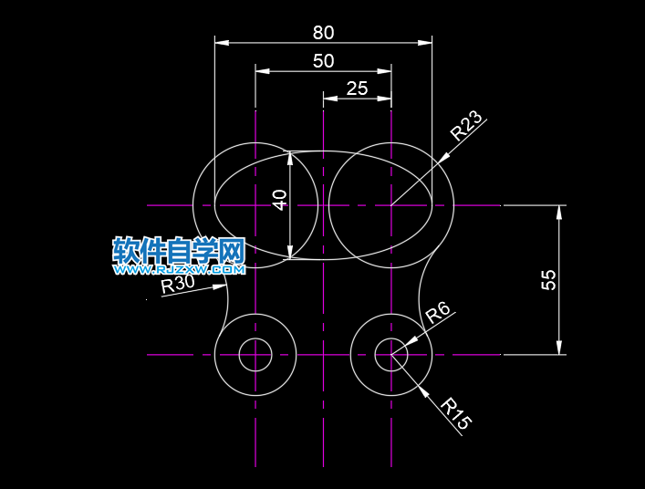 CAD2022怎么畫二維實例圖一