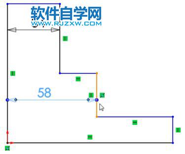 solidworks使用Instant2D修改2D草圖尺寸