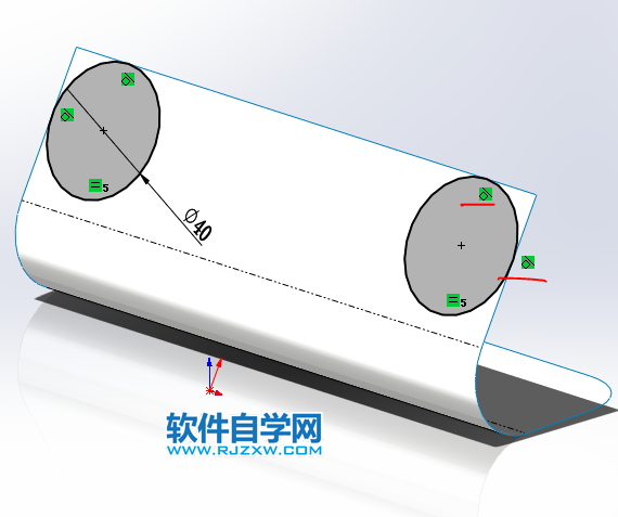 V形閉環(huán)支架用SolidWorks畫的教程