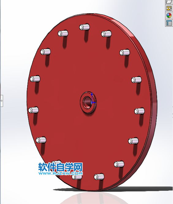 三角形凸輪機構(gòu)用SolidWorks制作