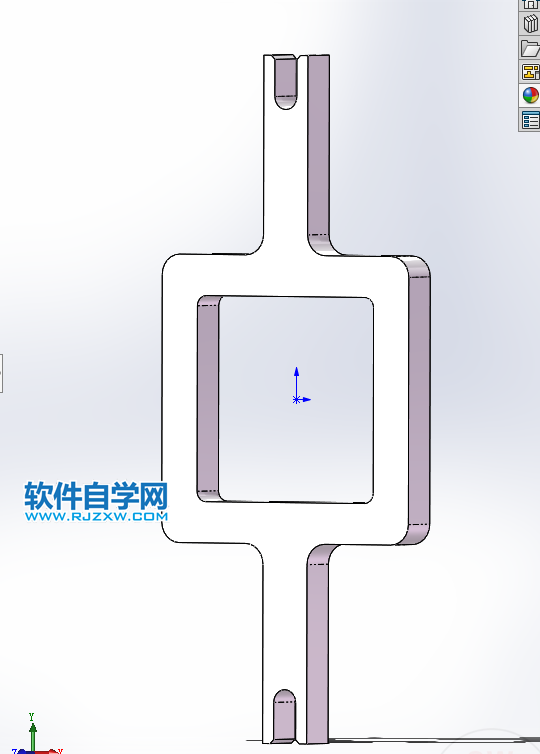 三角形凸輪機構(gòu)用SolidWorks制作