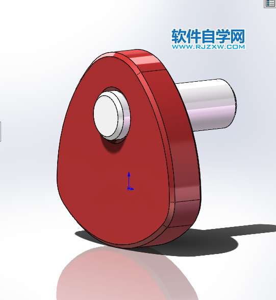 三角形凸輪機構(gòu)用SolidWorks制作