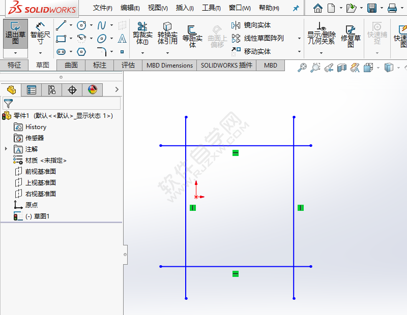 solidworks的邊角剪裁怎么使用的方法