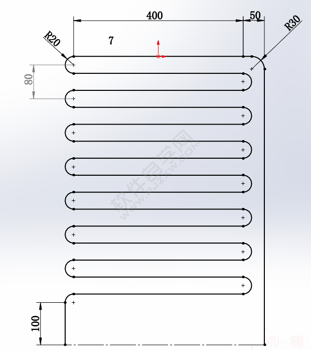 用SolidWorks畫怎么散熱管