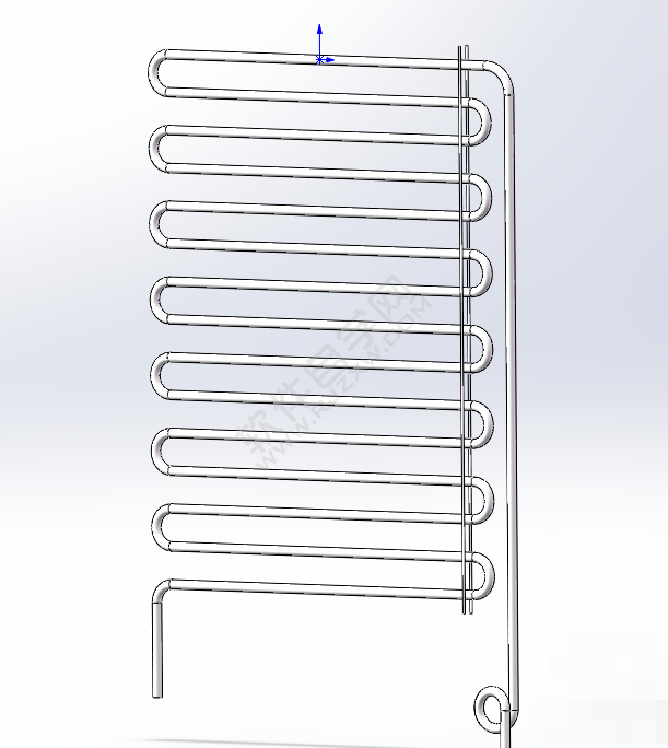 用SolidWorks畫怎么散熱管